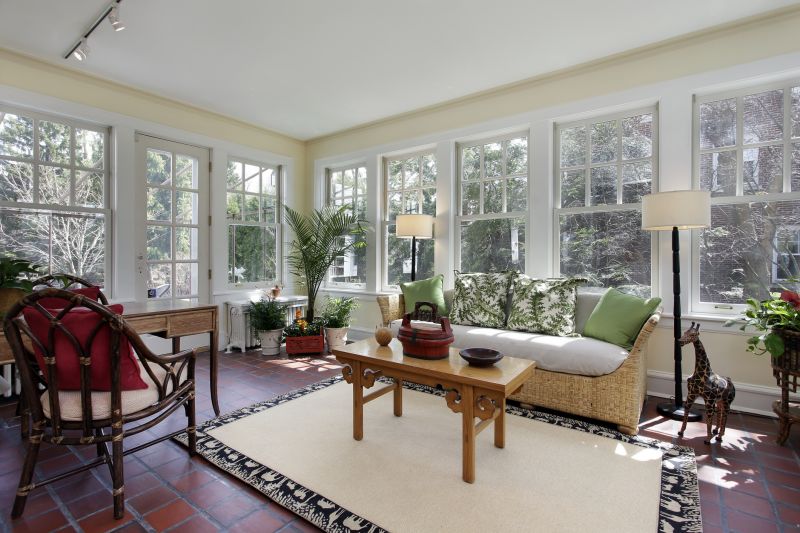 Modern Sunroom Interior
